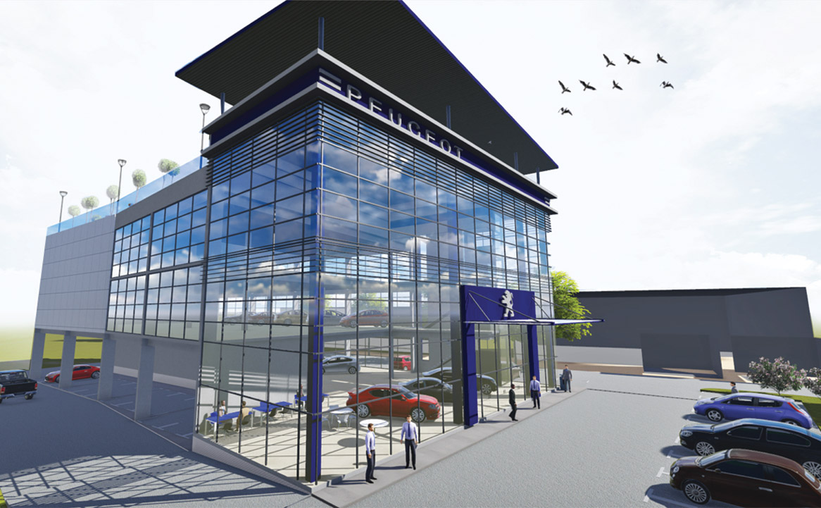 Proposed Motor Showroom Senai